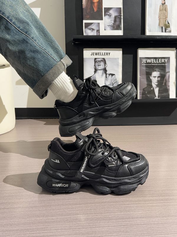 Men's Thick-Soled Dad Shoes - Retro Mesh Breathable Sports Casual Footwear for Summer, Versatile Y2K INS Trend