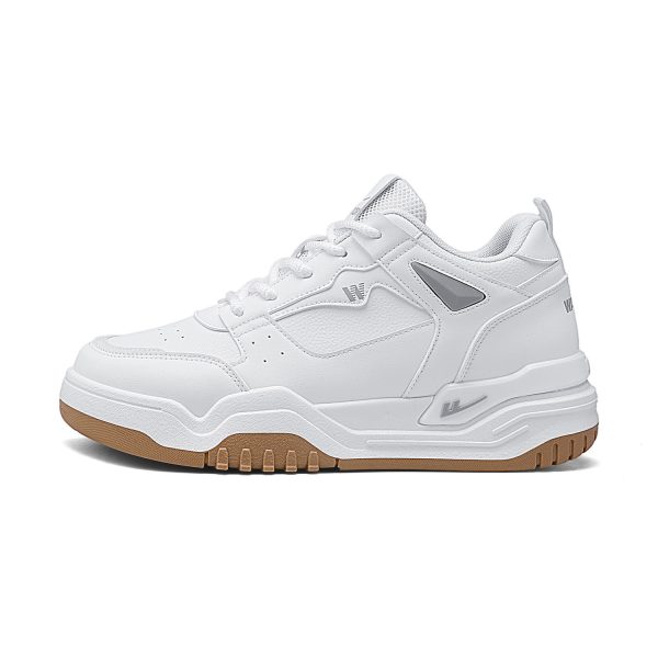 Men's Thick-Soled High-Top Shoes, Summer Mesh Breathable Sports Casual Footwear, Versatile White Sneakers