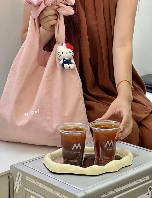 Minimalist Solid Color Knotted Vest Bag - 2025 Summer Casual Shoulder Tote Underarm Bag