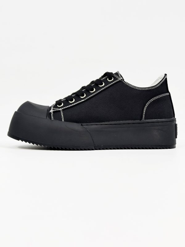 Minimalist Thick-Soled Derby Shoes for Men - Trendy Big Head Design, Casual Leather, High Street Style, Commuting Footwear