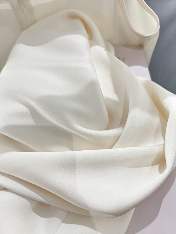 Off-White Versatile Camisole Dress - Women's Summer 2025 Long Drape Dress for Layering, Perfect for Y2K and Casual Chic Styles