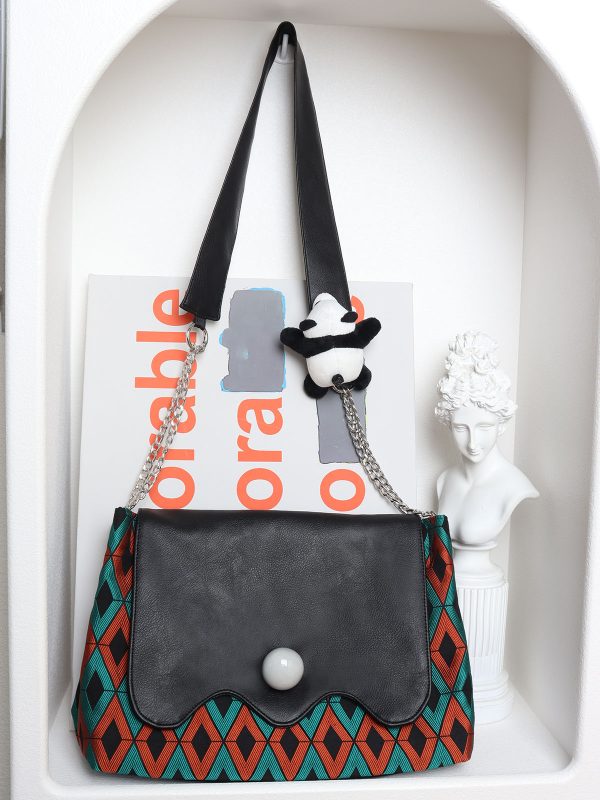 Panda Crossbody Shoulder Bag - Original Design, Cute Animal Print, Trendy Y2K Style, Perfect for Everyday Use