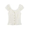 Petite Summer Two-Piece Outfit Set, 2025 Korean-Style Purple Top & Skirt, Youthful Fashion for Women
