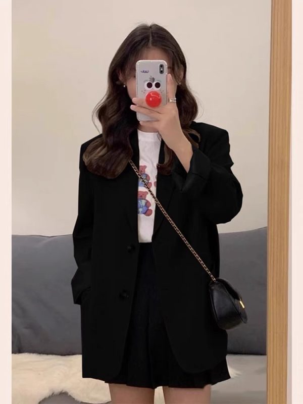 Petite Women's Blazer - Trendy Autumn Spring 2025 Small Suit, High-Quality Fashion Jacket for Stylish Looks