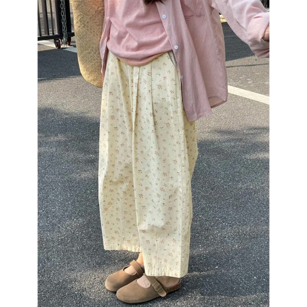 Plus Size Black and White Checkered Wide-Leg Pants for Women - Loose High-Waisted Trousers for Petite Sizes, 2025 Trend