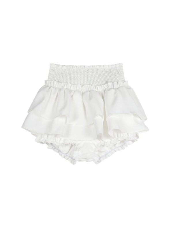Plus Size High Waist Ballet Style Cake Half Skirt for Women - Sweet & Spicy Puff Skirt Pants, Slimming Anti-Exposure Summer Fashion