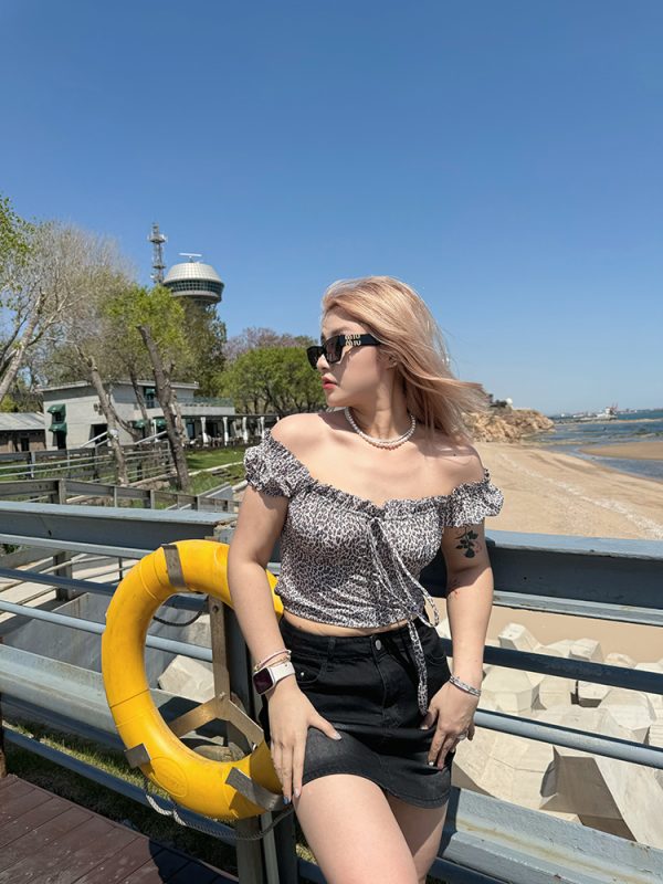 Plus Size Sexy Women's Elastic Slimming T-Shirt - Versatile Hot Girl Summer Must-Have Top for Y2K and Casual Style