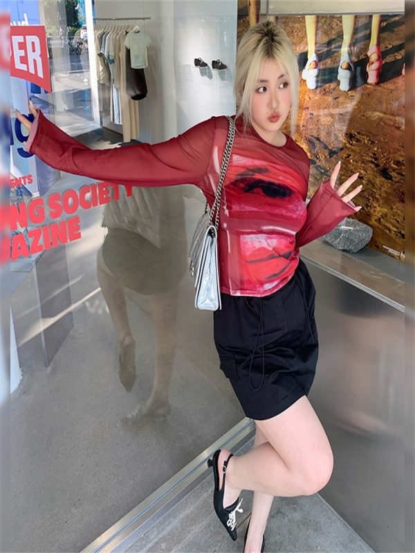 Plus Size Stylish Summer Anti-Exposure Tie-Up Short Skirt - Slimming Versatile Workwear for Effortless Y2K Fashion