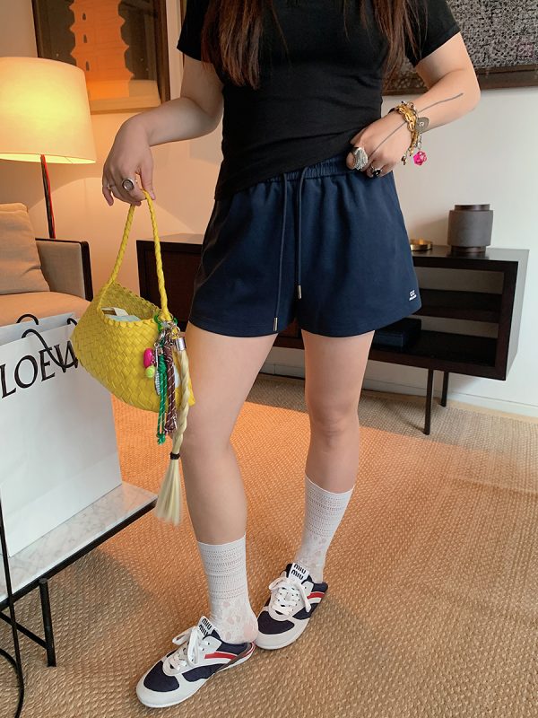Plus Size Women's A-Line Sports Shorts for Summer 2025 - Slimming Leisurewear, Casual Fit, Trendy Summer Style