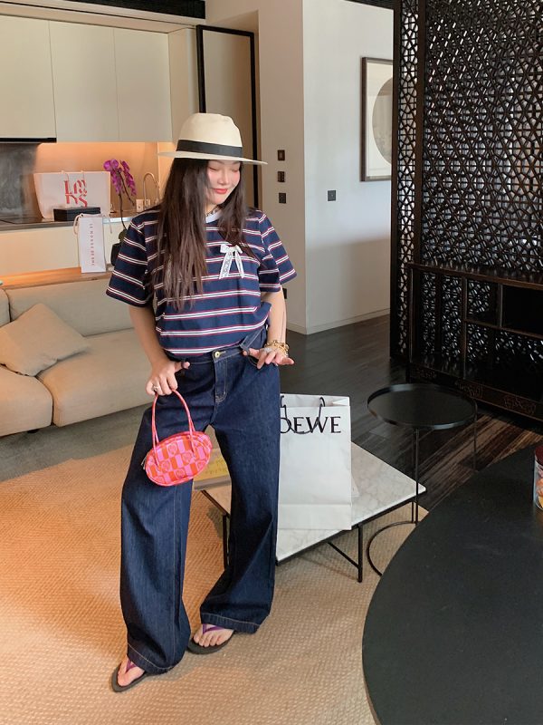 Plus-Size Women's A-Style Mid-Length Skirt & Straight-Leg Jeans - Spring/Summer 2025 Fashion Essentials