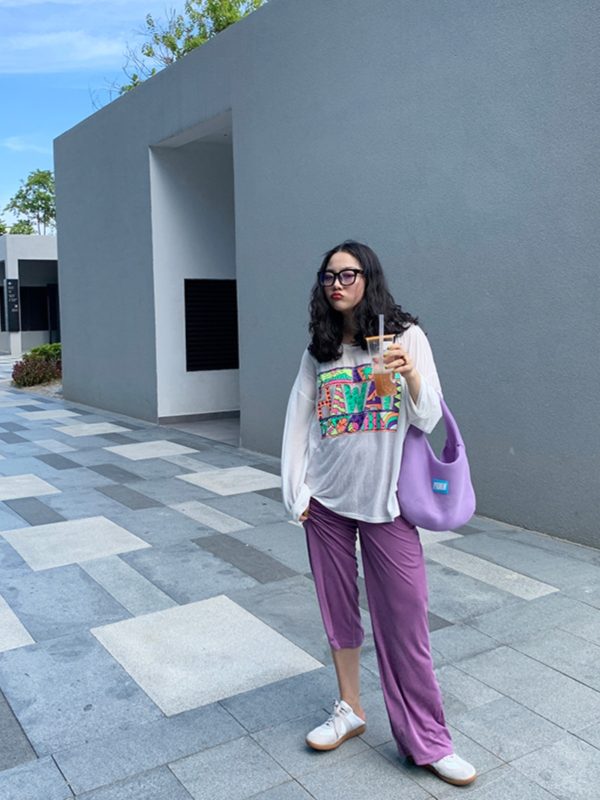 Plus Size Women's Printed Long Sleeve Sun Protection T-Shirt - Summer 2025 Loose Slimming Style in White - Trendy and Comfortable