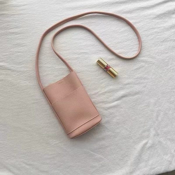 Red Mini Crossbody Handbag for Women - 2024 Korean Casual Phone Bag, Minimalist Fashion, Trendy Ins Style