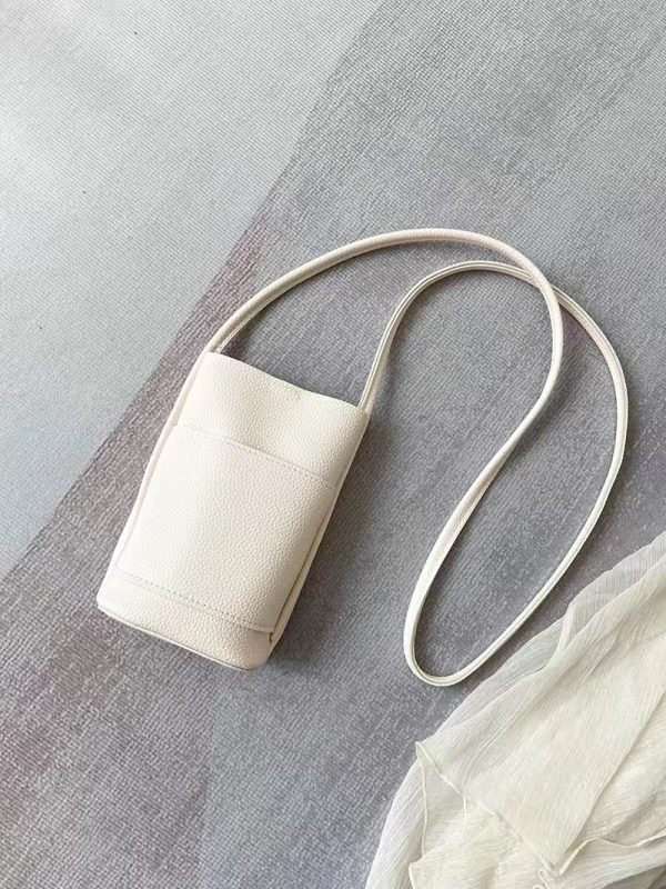 Red Mini Crossbody Handbag for Women - 2024 Korean Casual Phone Bag, Minimalist Fashion, Trendy Ins Style