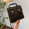 Retro British Style Women's Backpack - Trendy 2025 Multifunctional Student Tote Travel Bag