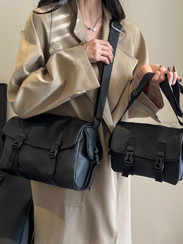 Retro Casual Crossbody Bag for Women - Lightweight Messenger Bag, Versatile Commuting Shoulder Bag, Spring 2025 Fashion
