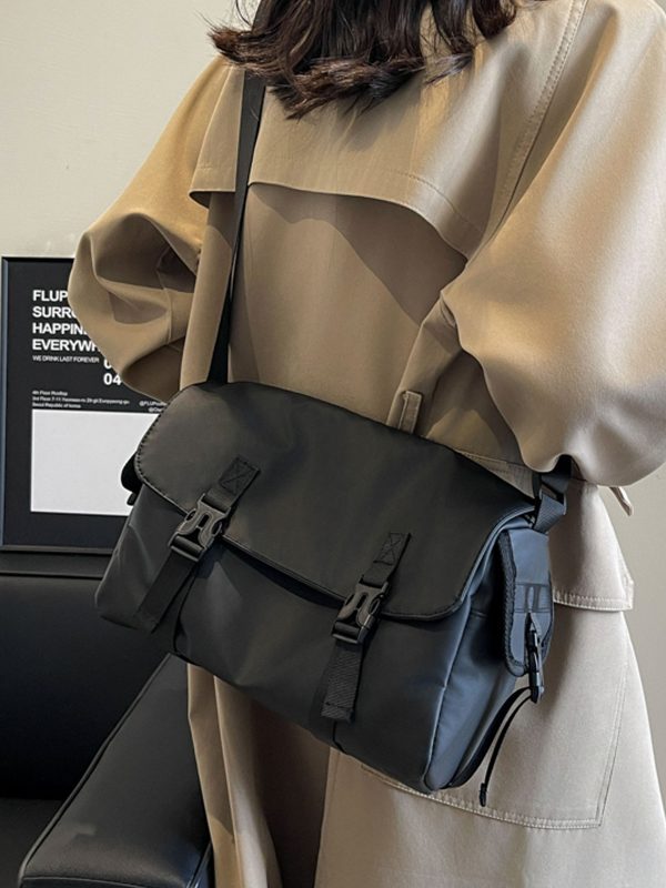 Retro Casual Crossbody Bag for Women - Lightweight Messenger Bag, Versatile Commuting Shoulder Bag, Spring 2025 Fashion