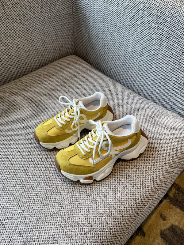 Retro Dad Shoes for Women - 2025 New Style Genuine Leather, Breathable Thick-Soled, Height-Increasing Casual Sports Shoes
