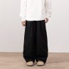Retro Draped Casual Pants for Men - Stylish Wide-Leg Trousers, Loose Fit Workwear, High-End Fashion
