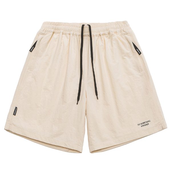 Retro Loose Fit Quick-Dry Shorts for Men and Women - Breathable Casual 5-Point Pants for Summer Outdoor Sports