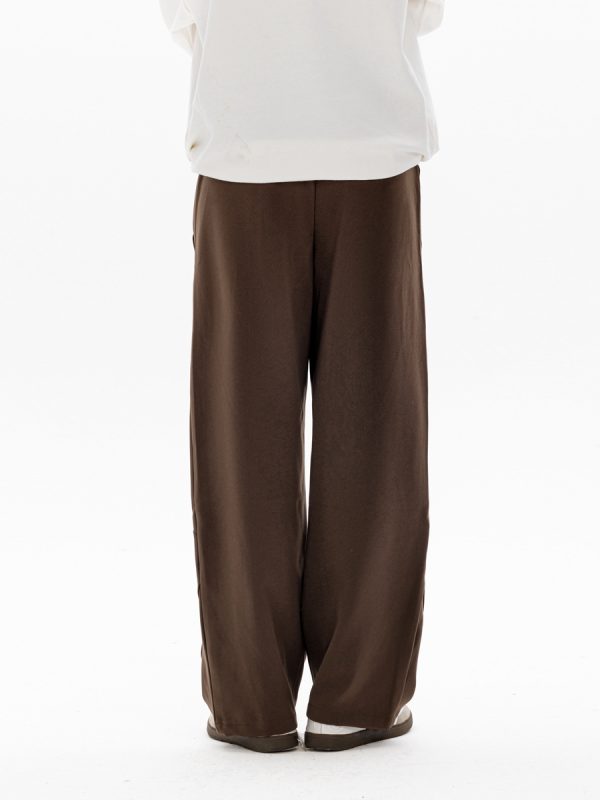 Retro Stylish Foldable Casual Pants for Men - Versatile Loose Fit Long Trousers for Autumn Winter Trend