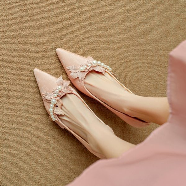 Satin Stiletto High Heels for Women - Italian Style Socialite Wedding Shoes, Shallow Mouth Design, High-End Fashion Footwear