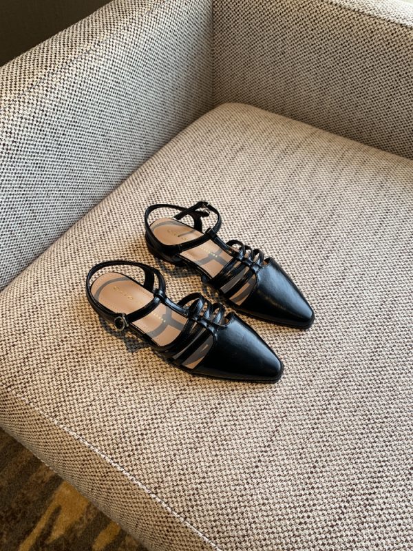 Silver Open-Toe Sandals for Women - Summer 2025 Retro Woven One-Strap Casual Low-Heel Roman Style Shoes