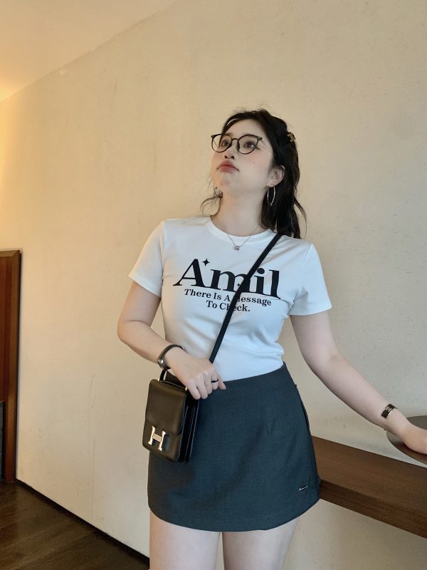 Slightly Chubby Double-Layer Side-Slit Suit Skirt Pants for Urban Office Ladies - Versatile Fashion Staple