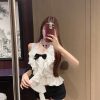 Small Fragrant Wind Halter Ruffle Vest Chiffon Shirt - Chic 90s Inspired Top
