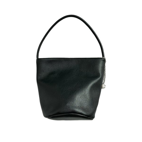 Soft Leather Water Bucket Tote Bag for Women - Summer 2024 Niche Shoulder Bag, Commuting Underarm Style