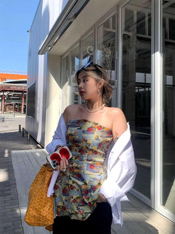 Spring Versatile Slimming Long Sleeve Shirt for Women with Unique Design - Trendy 90s Inspired Fashion Top