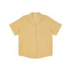 Striped Short-Sleeve Shirt for Women - Loose-Fitting Summer Blouse, Stylish 2025 Niche Design, Trendy Casual Top
