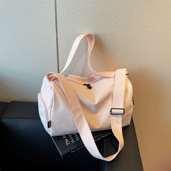 Stylish Large Capacity Travel Bag for Women - Lightweight Versatile Sports Fitness Shoulder Crossbody Bag for Short Trips