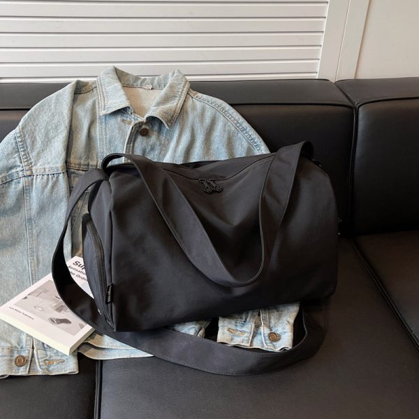 Stylish Large Capacity Travel Bag for Women - Lightweight Versatile Sports Fitness Shoulder Crossbody Bag for Short Trips