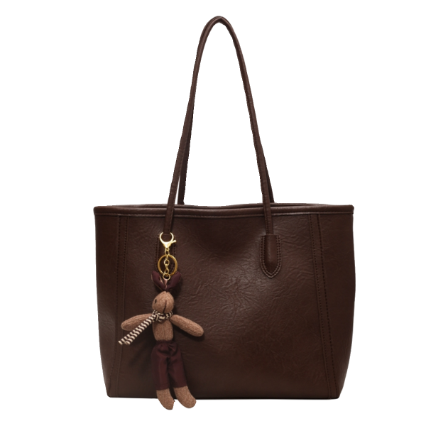 Stylish Large Capacity Women's Shoulder Tote Bag for Commuting and Classes - High-End Feel for 2025 Fashion