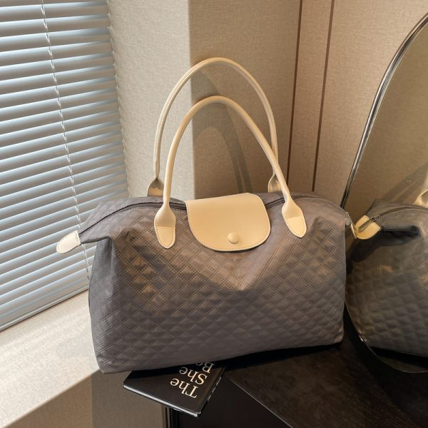 Stylish Lightweight Large Capacity Shoulder Bag for Women - Versatile Travel, Maternity & Storage Bag for Short-Distance Trips