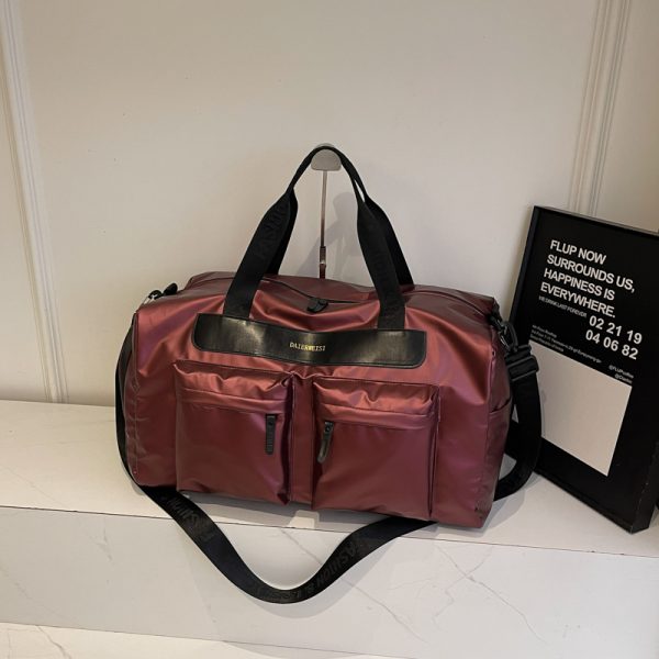Stylish Lightweight Travel Bag for Women - Large Capacity Crossbody Handbag for Short-Distance, Sports, and Fitness