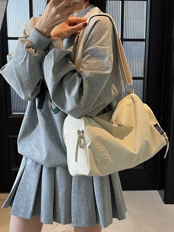 Stylish Lightweight Women's Short Trip Bag, Versatile Crossbody Luggage for Sports, Fitness, Yoga & Everyday Use