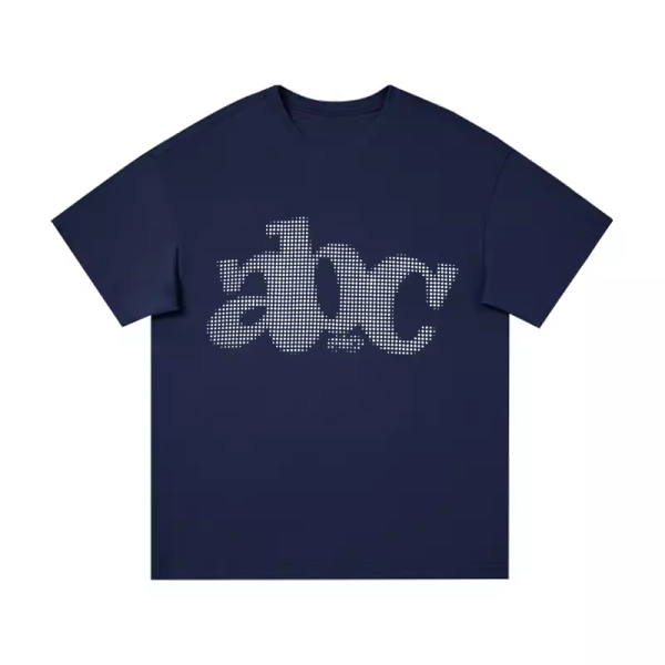 Summer 2025 Women's Loose Round Neck T-Shirt with Letter Print - Casual Short Sleeve Trendy Top for Couples