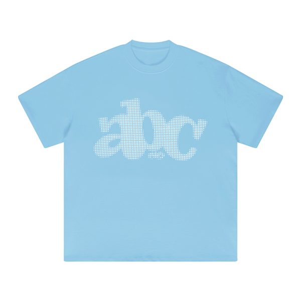 Summer 2025 Women's Loose Round Neck T-Shirt with Letter Print - Casual Short Sleeve Trendy Top for Couples