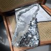 Summer Cute Cat Tote Bag with Silver Sequins - Trendy Large Capacity Shoulder Crossbody Bag