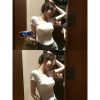 Summer Loose Fit T-Shirt for Women, Big Bust Slim Waist, Self-Reserved Design, Soft Tencel Top, Perfect for Casual Y2K Style