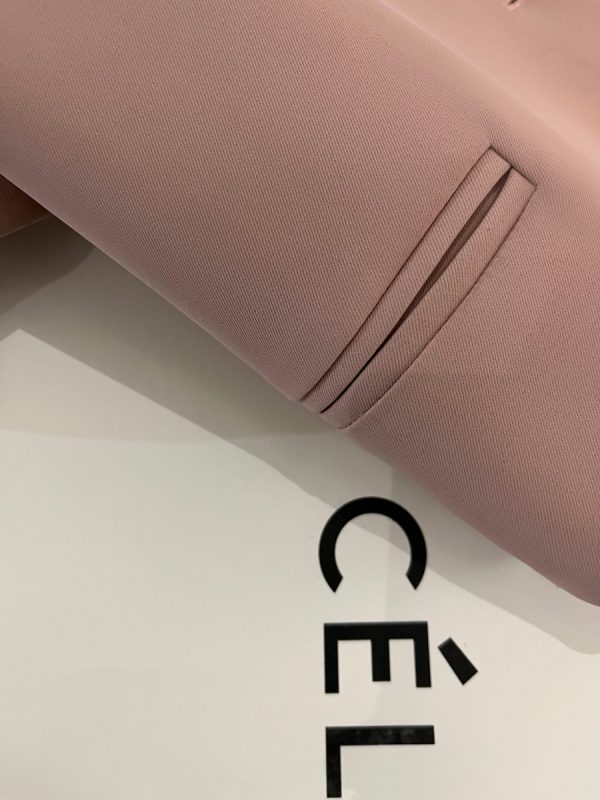 Summer Pink Small Women's Blazer 2025 - Stylish Short Sleeve Versatile Suit Jacket for a Chic Look