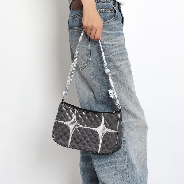 Sweet Retro Star Underarm Bag - Original Design, Stylish and Cool, Perfect for Y2K and Vintage Fashion Lovers