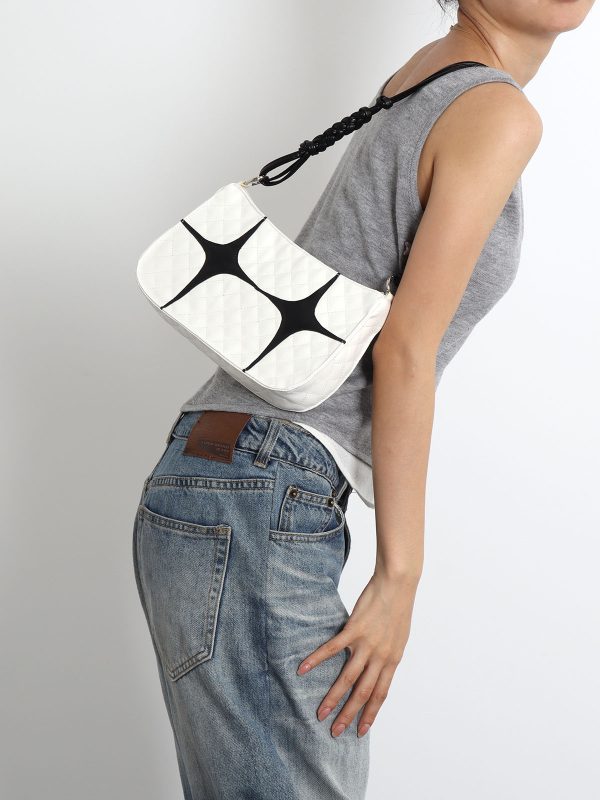 Sweet Retro Star Underarm Bag - Original Design, Stylish and Cool, Perfect for Y2K and Vintage Fashion Lovers