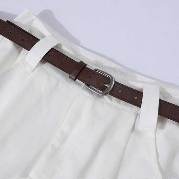 Tencel Washed Cotton Wide-Leg Pants for Women, Hip-Hiding Slimming Casual Nine-Point Pants, 90s Inspired Spring/Summer Fashion