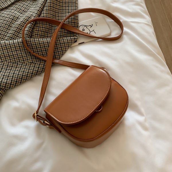 Textured Crossbody Bag for Women - 2025 Spring/Summer Fashion, Versatile Elegant Shoulder Bag, Chic Small Handbag