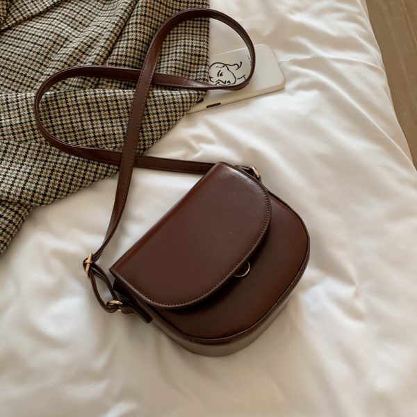Textured Crossbody Bag for Women - 2025 Spring/Summer Fashion, Versatile Elegant Shoulder Bag, Chic Small Handbag