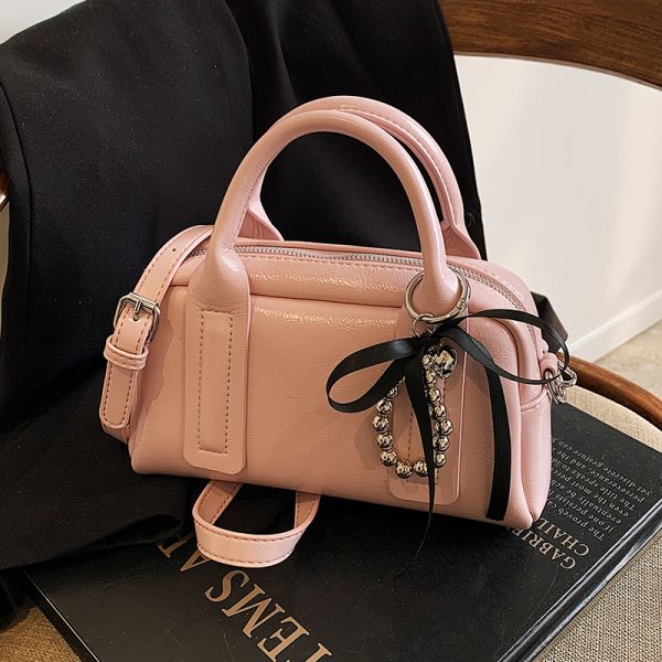 Textured Minimalist Shoulder Crossbody Bag for Women - Versatile Casual Chic Tote Pillow Bag, 2025 Fashion Trend