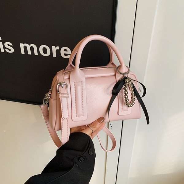 Textured Minimalist Shoulder Crossbody Bag for Women - Versatile Casual Chic Tote Pillow Bag, 2025 Fashion Trend