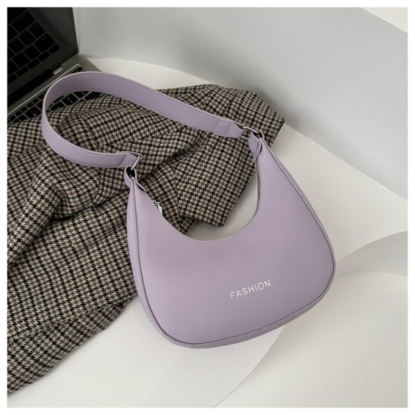 Textured Retro Underarm Handbag for Women - Versatile High-End Shoulder Bag for Work and Commuting - 2025 New Style